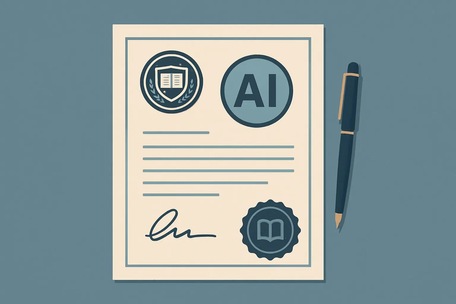 Formulaire de déclaration d'utilisation de l'intelligence artificielle dans un mémoire universitaire conforme aux recommandations du MESR 2026 : outils utilisés, stade d'utilisation et modalités déclarées