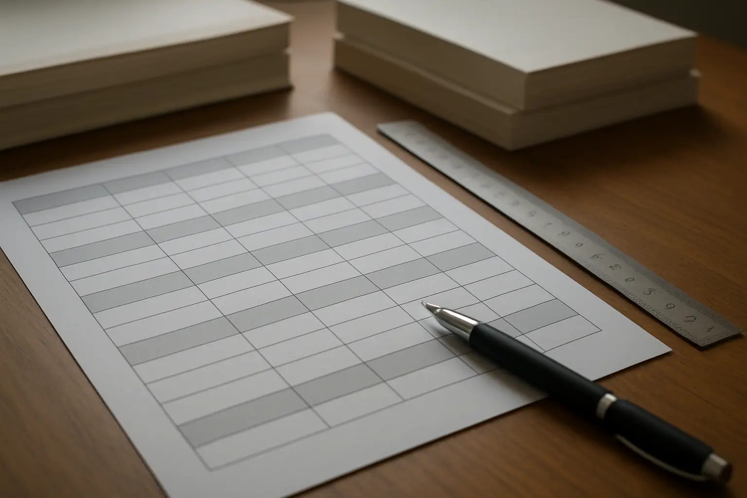 Table comparant les fourchettes de pages d'un mémoire de master en droit selon le niveau M1 ou M2