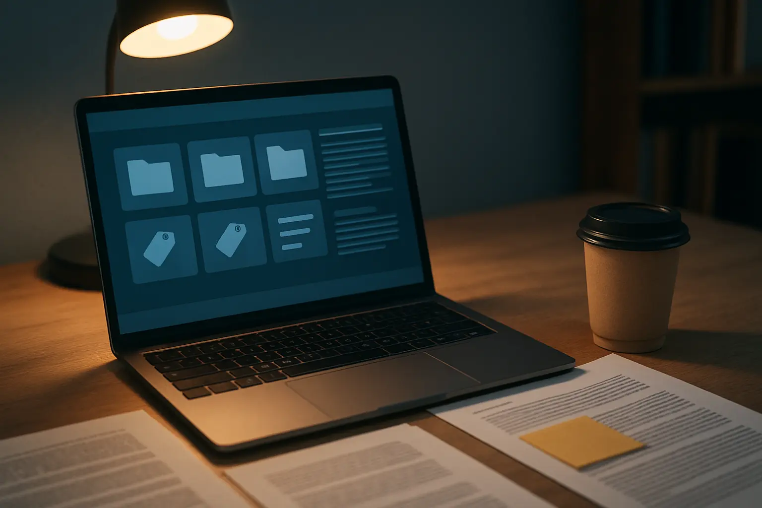 Étudiant utilisant Zotero pour organiser ses références bibliographiques