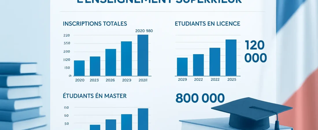 Nombre d’étudiants en France en 2026 : chiffres officiels et évolution
