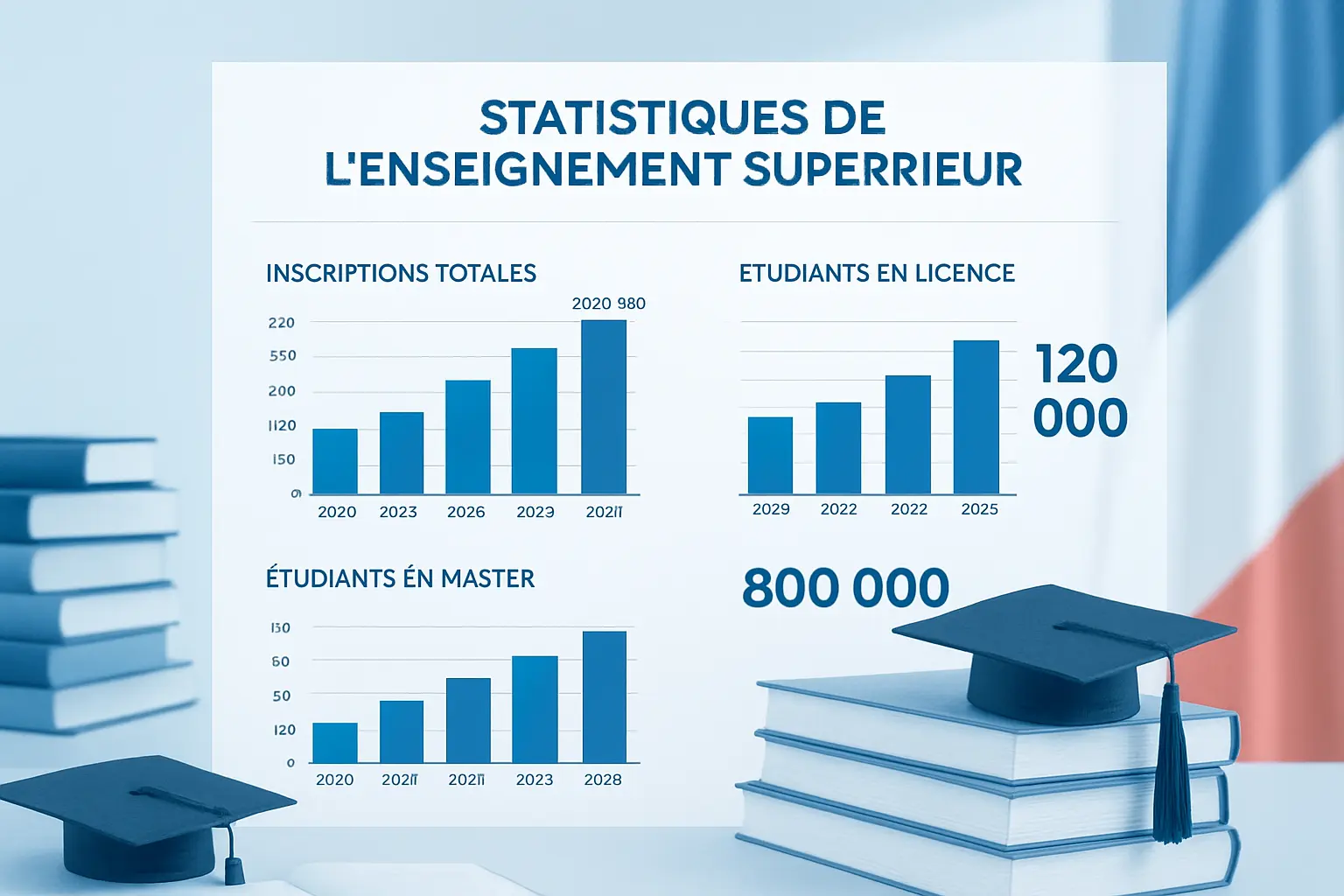 Nombre d’étudiants en France en 2026 : chiffres officiels et évolution