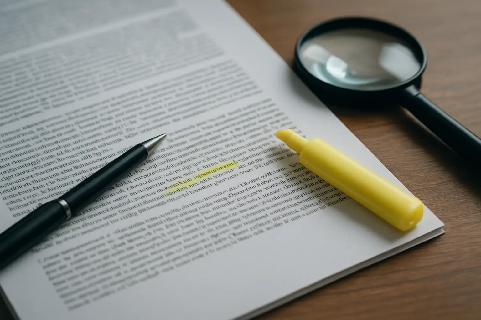 Notes de bas de page et références de jurisprudence annotées sur un mémoire de droit imprimé