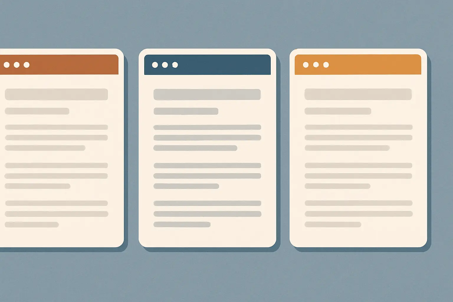 Comparaison de plusieurs outils de reformulation de texte affichés côte à côte sur un écran