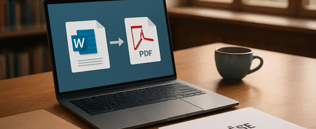 Convertir un Mémoire Word en PDF Conforme pour le Dépôt en 2026 (Tutoriel)