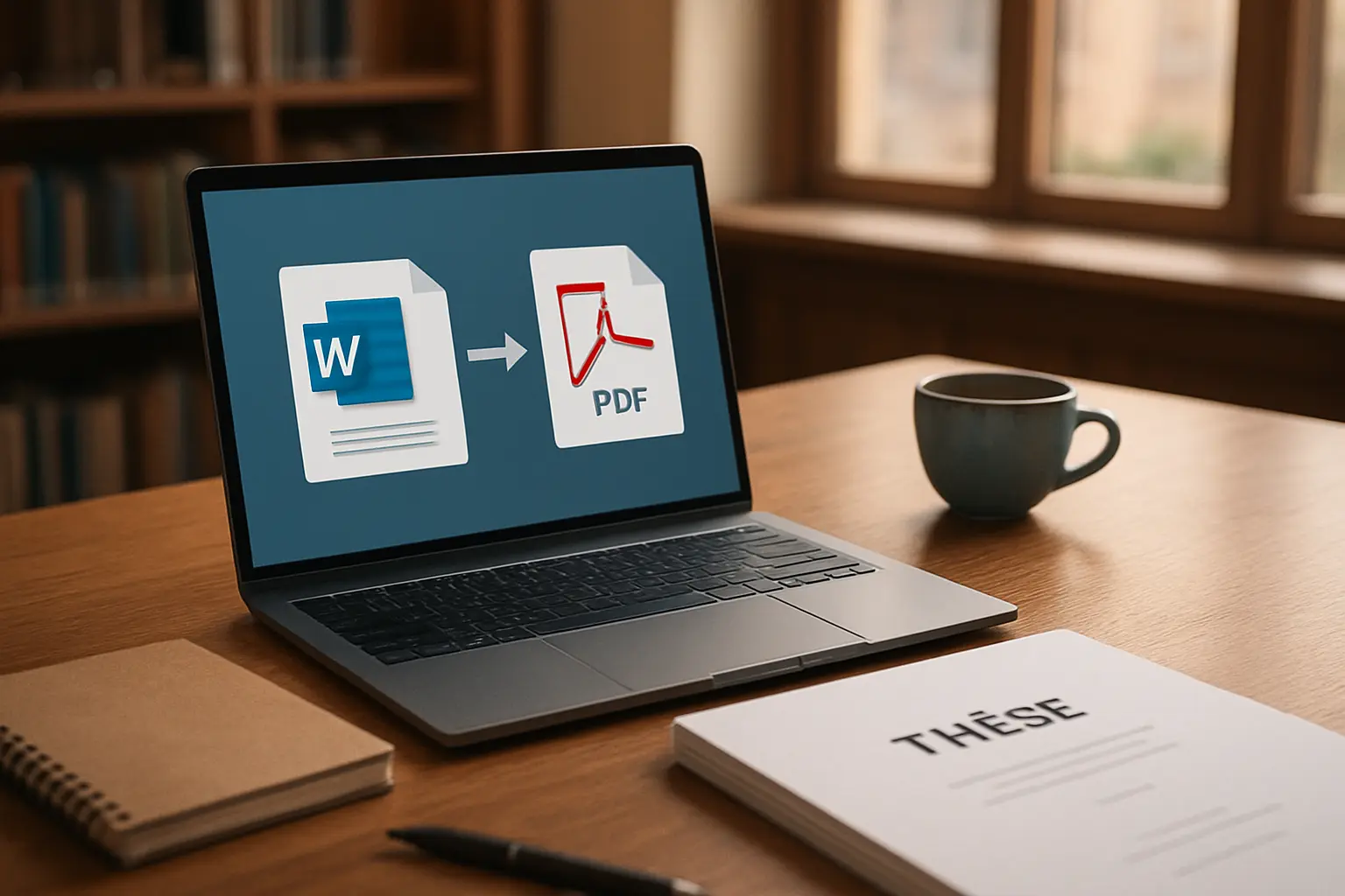 Convertir un Mémoire Word en PDF Conforme pour le Dépôt en 2026 (Tutoriel)