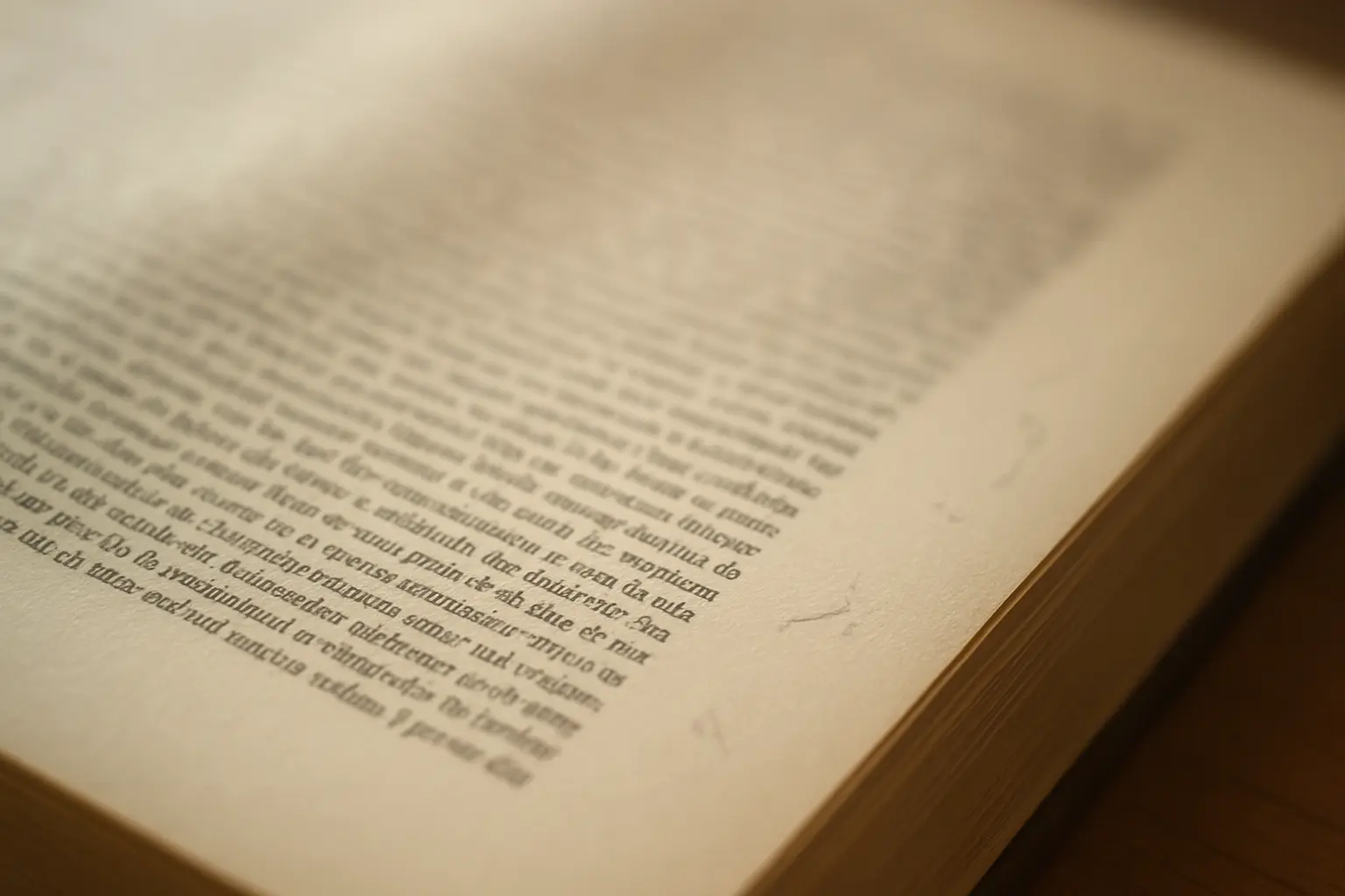 Page de mémoire imprimée avec de longues notes de bas de page annotées au crayon